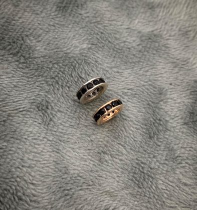 Herraje Redondo Oro Blanco 18k 0.45 gr