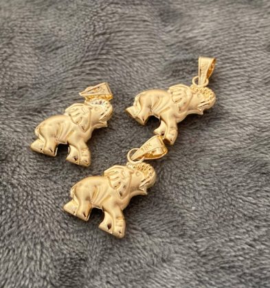 Dije de Elefante en Oro 18k 1.1gr