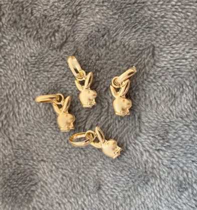 Dije Conejo playboy Oro 18k 0.3gr