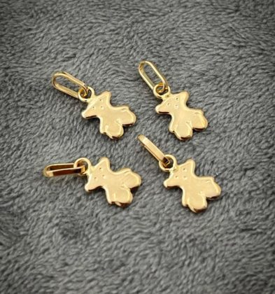 Dije de Oso Th en Oro Amarillo 18K 0.3gr