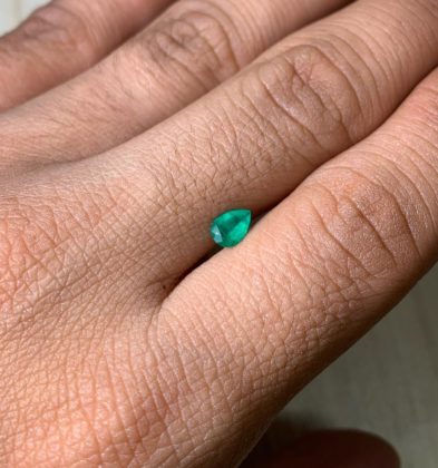 Esmeralda cristal Claro con 34pts