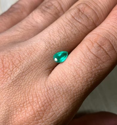 Esmeralda cristal Claro con 81pts