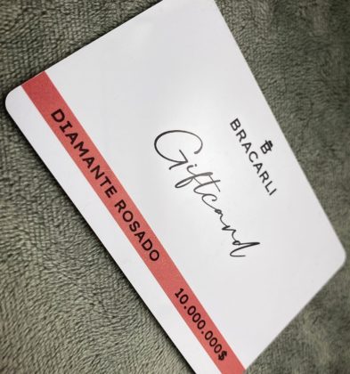 Tarjeta De Regalo Bracarli Para Canjear En Diamante Rosado $10´000.000
