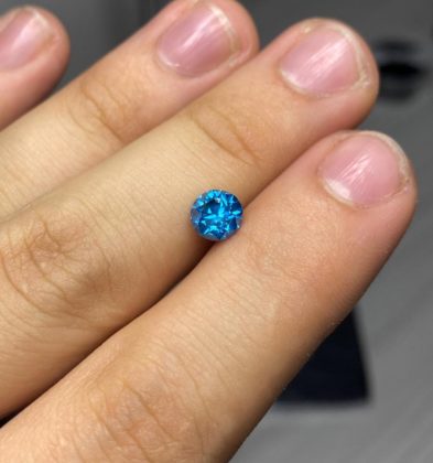 Diamante Azul 1.0 Qts Medida 6.15mm