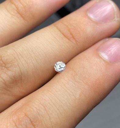 Diamante Blanco 0.17 Qts medida 3.4mm