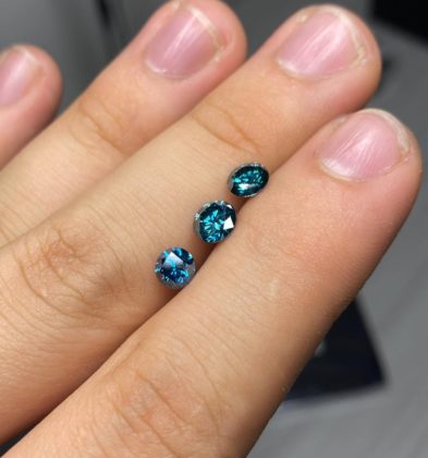 Diamante Azul 0.52 Qts