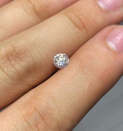 Diamante Blanco 0.63 Qts Medida 5.5mm