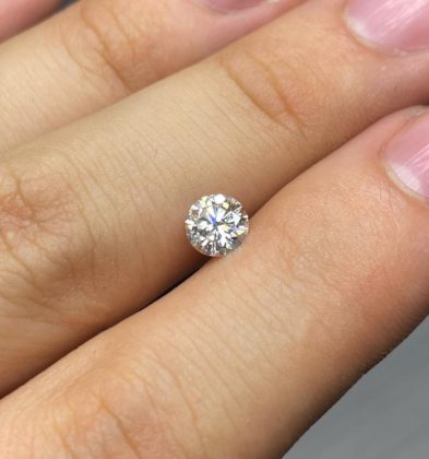 Diamante Blanco 0.67 Qts Medida 5.7mm