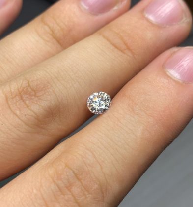 Diamante Blanco 0.69 Qts Medida 5.8mm