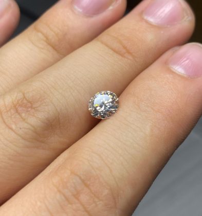 Diamante Blanco 0.85 Qts Medida 6.1mm