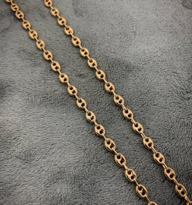 45 cm Cadena GC Lisa Oro Amarillo 18K 7.5 gr 4mm