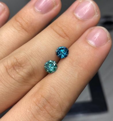 Diamante Azul 0.95 Qts Medida 6.3mm (18)