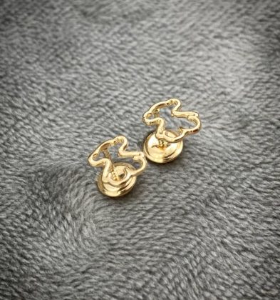 Topos De Oso TH Oro Amarillo 18k 0.8gr 8mm