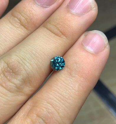 Diamante Azul 0.80 Qts 5.8mm