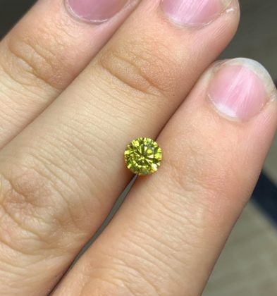 Diamante Amarillo 0.67 Qts Medida 5.6mm