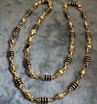 60 cm Cadena Rustica Oro Amarillo 18K 23.7 gr 6mm